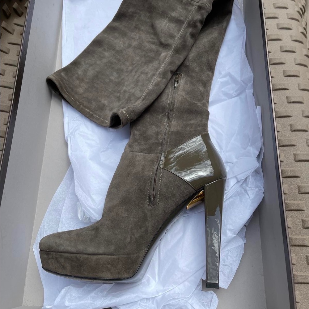 Gucci 25188cel10 3212 over the knee boots